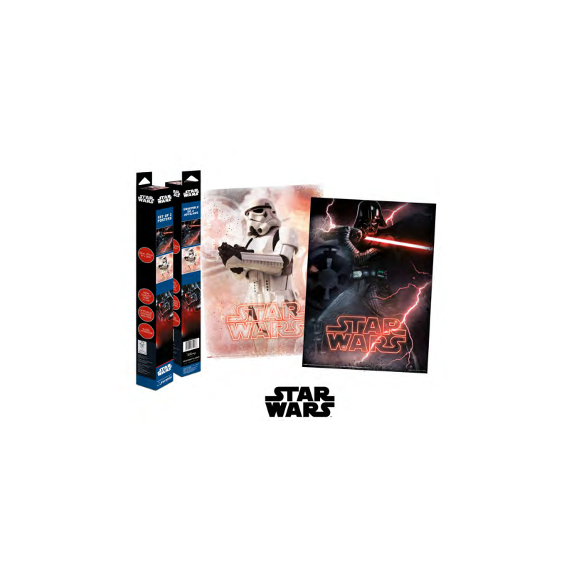 STAR WARS - L'Empire - Set 2 Posters 52 x 38cm 