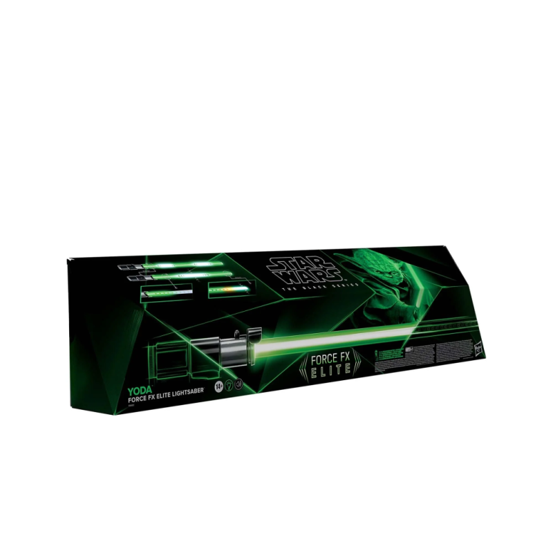 STAR WARS - Black Series Sabre Laser Force FX Elite Yoda 