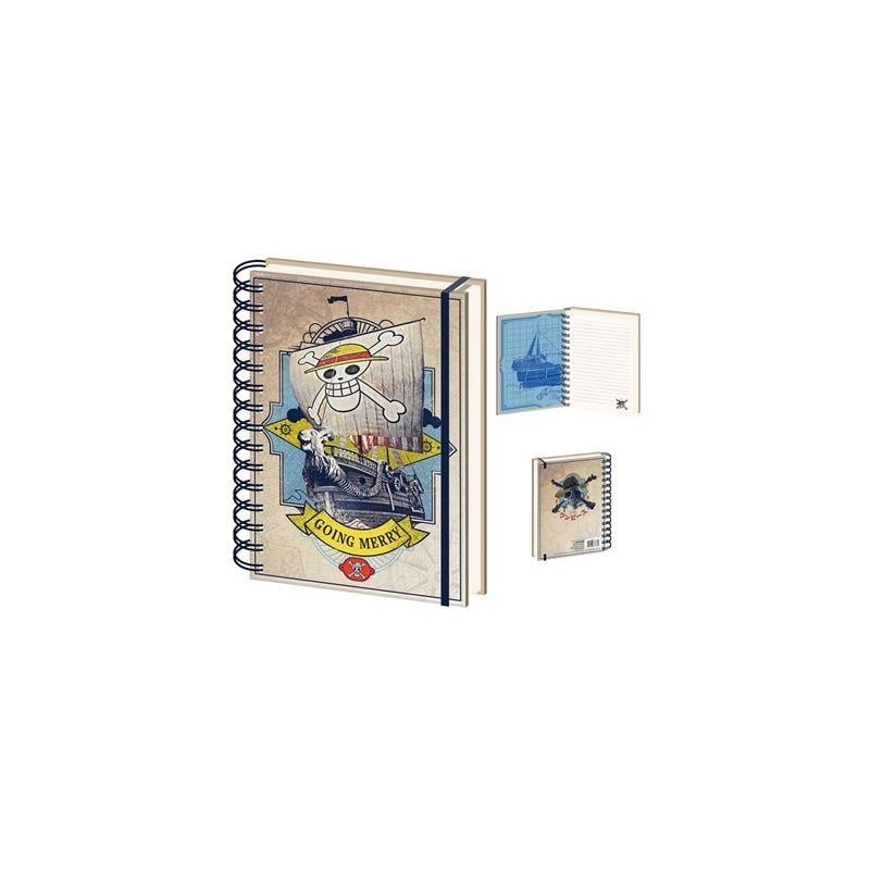 ONE PIECE LIVE ACTION - Going Merry - A5 Wiro Notebook 