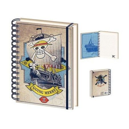 ONE PIECE LIVE ACTION - Going Merry - A5 Wiro Notebook 