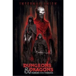 DONJONS ET DRAGONS FILM - Infernal Union - Poster 61 x 91cm 2