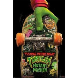 TMNT MUTANT MAYHEM - Skate Board - Poster 61 x 91cm 2