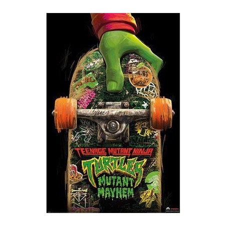 TMNT MUTANT MAYHEM - Skate Board - Poster 61 x 91cm 
