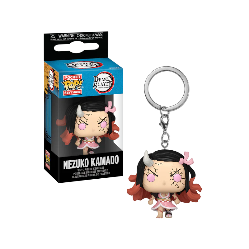 DEMON SLAYER - Pocket Pop Keychains - Nezuko (Demon Form) 