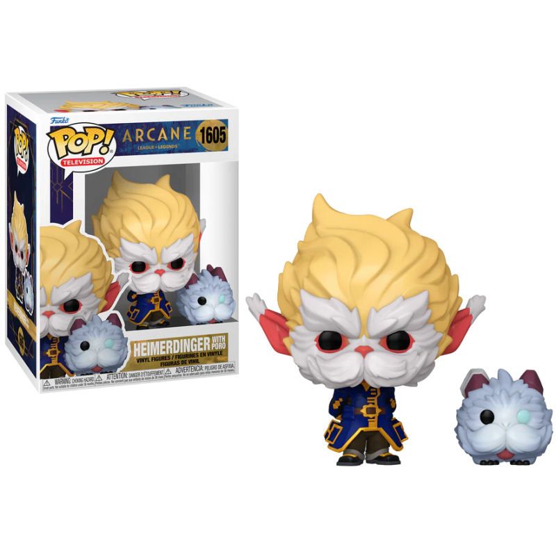 ARCANE - POP TV N° 1605 - Heimerdinger avec Poro 