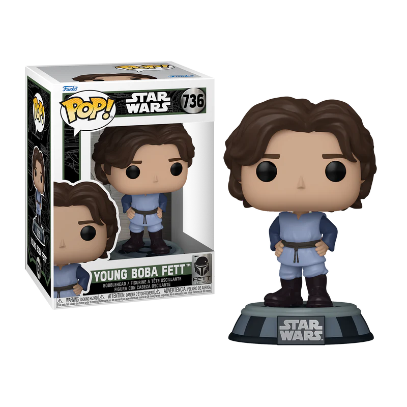 STAR WARS FETT LEGACY - POP Star Wars N° 736 - Boba Fett (Jeune) 