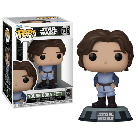 STAR WARS FETT LEGACY - POP Star Wars N° 736 - Boba Fett (Jeune) 