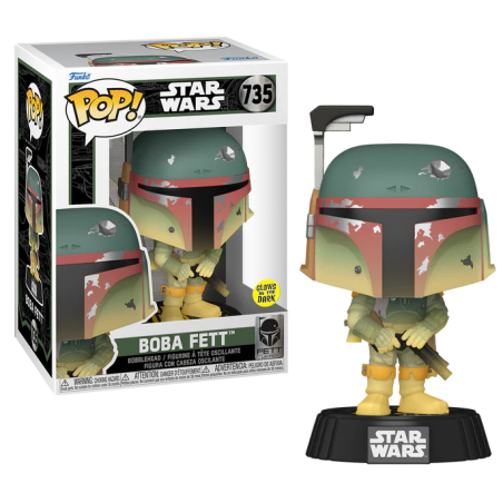 STAR WARS FETT LEGACY - POP Star Wars N° 735 - Boba Fett (GITD) 