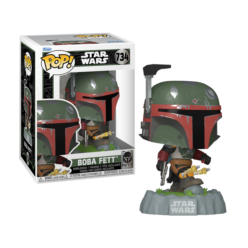 STAR WARS FETT LEGACY - POP Star Wars N° 734 - Boba Fett avec Rockets 