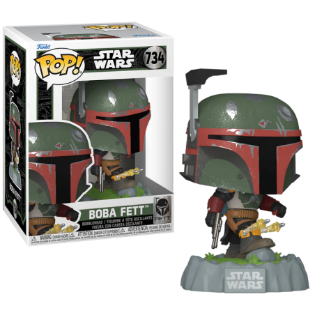 STAR WARS FETT LEGACY - POP Star Wars N° 734 - Boba Fett avec Rockets 