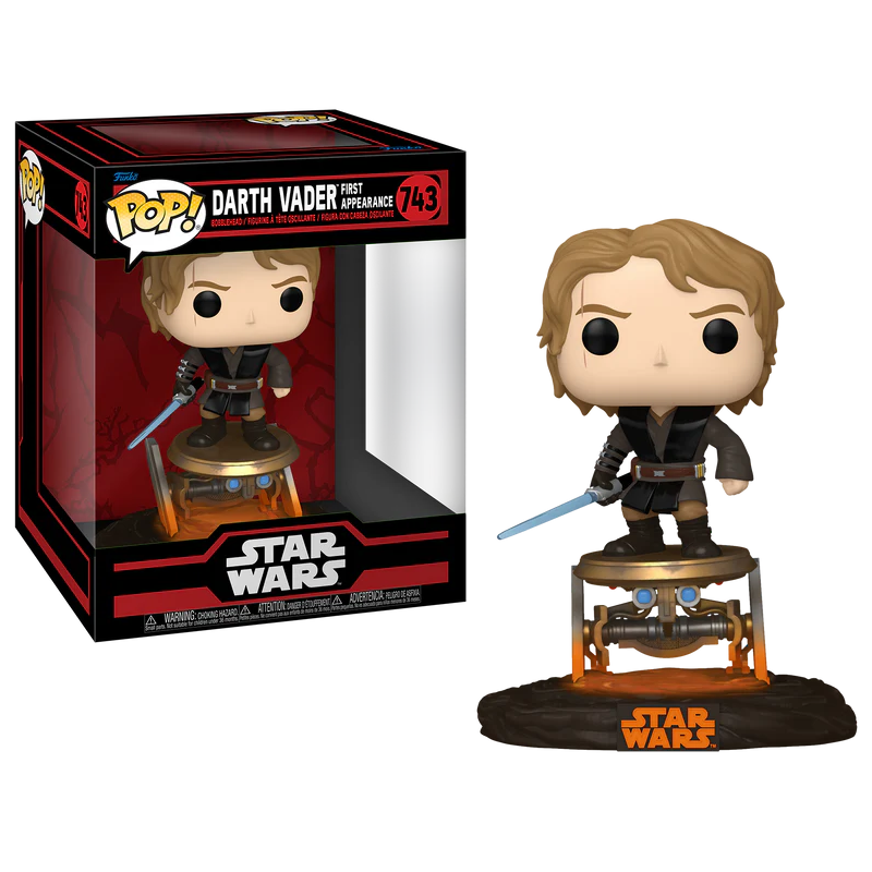 STAR WARS - POP Ride  Deluxe N° 743 - Dark Vador (Première Apparition) 