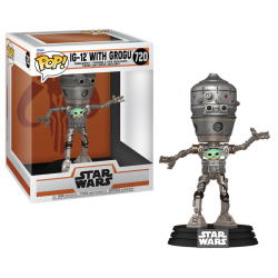MANDALORIAN - POP Deluxe NÂ° 720 - Grogu IG-12 2