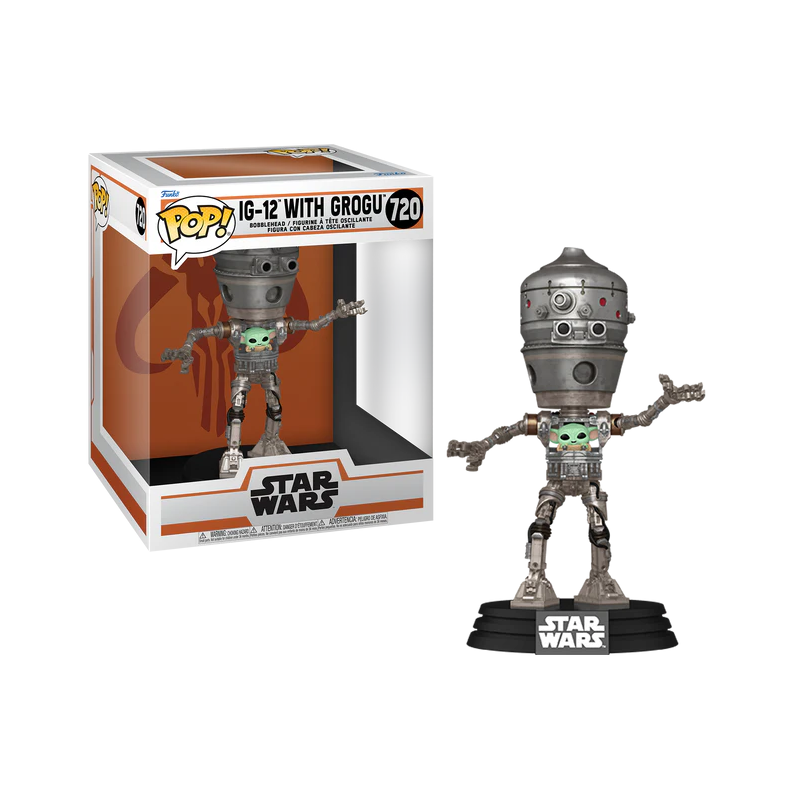 MANDALORIAN - POP Deluxe N° 720 - Grogu (IG-12) 