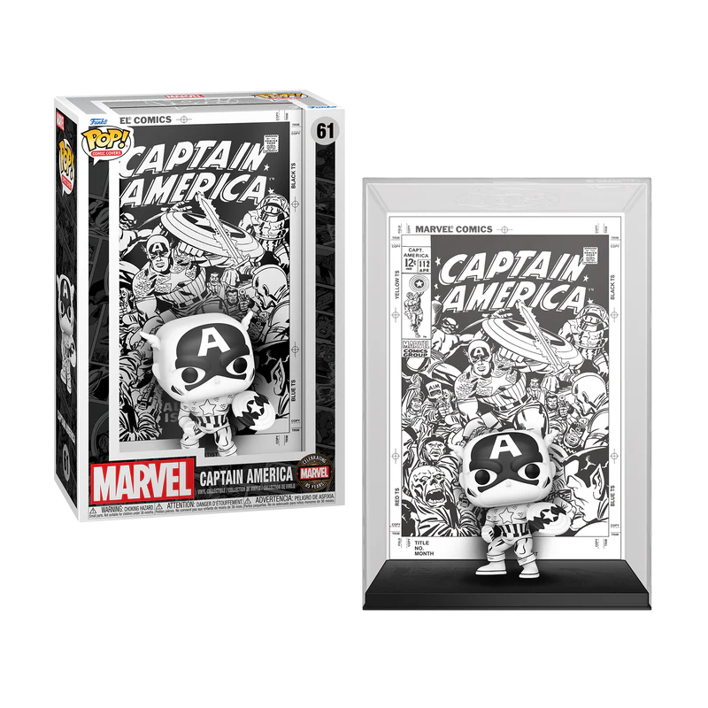 MARVEL 85TH - POP Comic Cover N° 61 - Captain America 