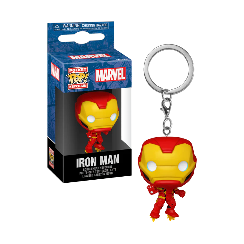 MARVEL NEW CLASSICS - Pocket Pop Keychains - Iron Man 