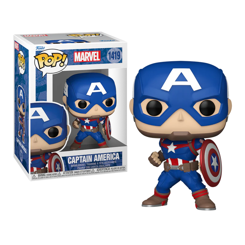 MARVEL NEW CLASSICS - POP Marvel N° 1419 - Captain America 