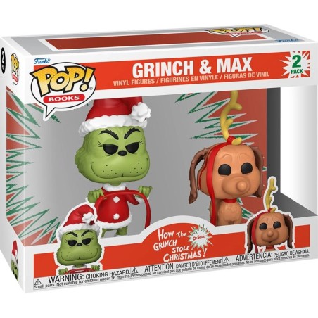 HTGSC - POP Books - 2 Pack Grinch avec Max 