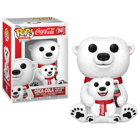 COCA-COLA - POP & Buddy N° 241 - Ours polaire Coca-Cola avec Ourson 