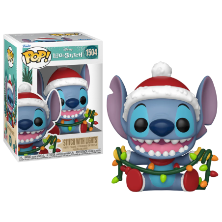 LILO & STITCH - POP Disney N° 1504 - Stitch avec Guirlandes 