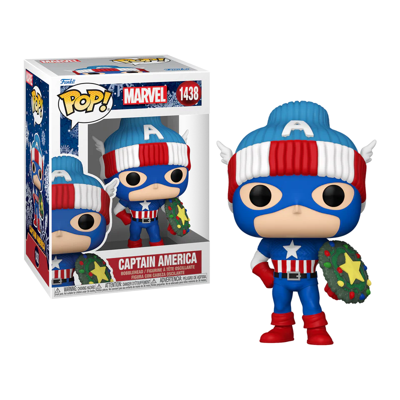HOLIDAY '24 - POP Marvel N° 1438 - Captain America 
