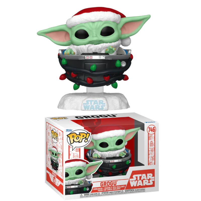 MANDALORIAN HOLIDAY - POP Star Wars N° 746 - Grogu 