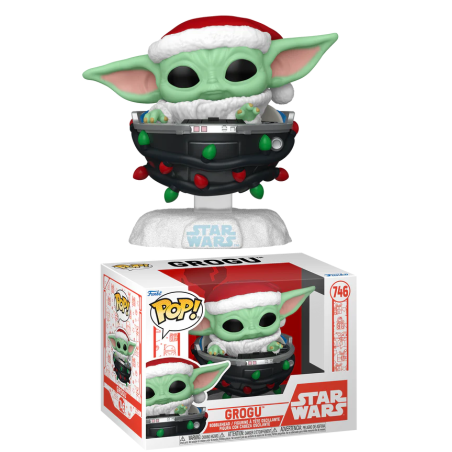 MANDALORIAN HOLIDAY - POP Star Wars N° 746 - Grogu 