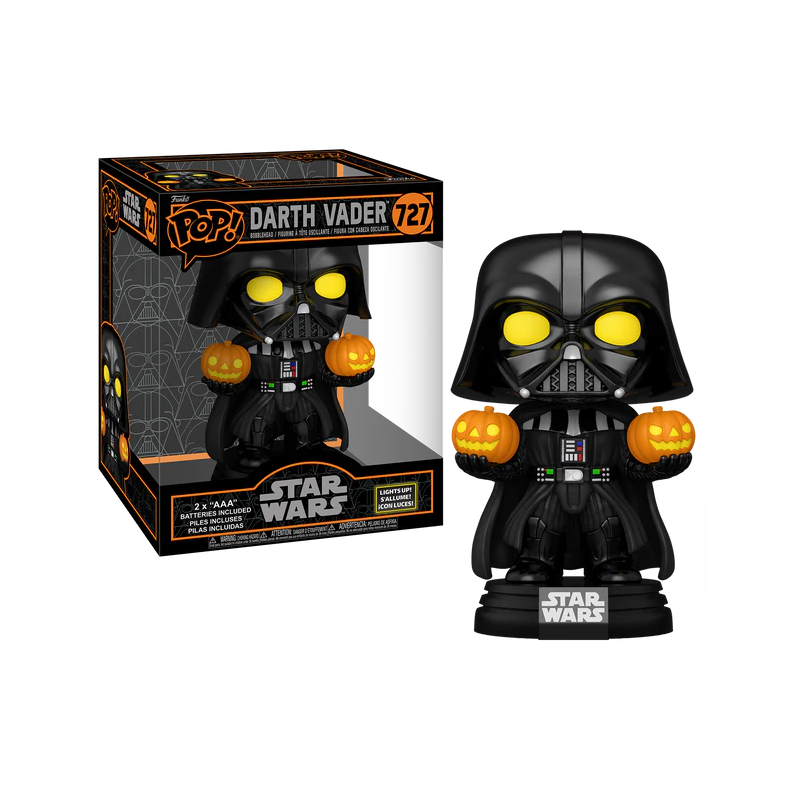 STAR WARS - POP Super N° 727 - Dark Vador (Lights Up!) 