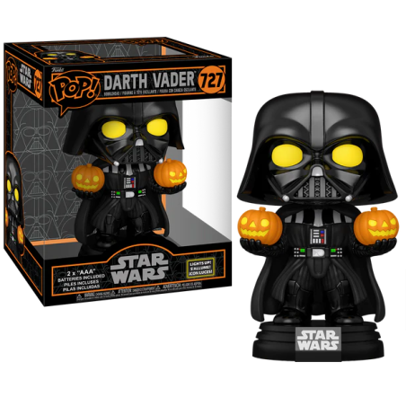 STAR WARS - POP Super N° 727 - Dark Vador (Lights Up!) 