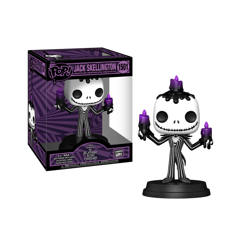 L'ETRANGE NOEL DE MONSIEUR JACK - POP Super N°1501 - Jack (Lights Up!) 