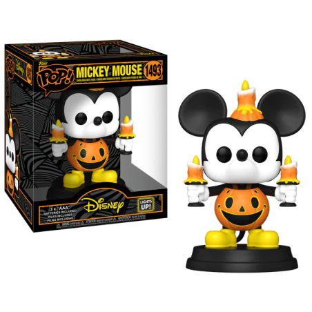 DISNEY - POP Super N° 1493 - Mickey Halloween (Lights up !) 