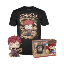 NARUTO - POP N° XXX - Gaara (Glitter) + T-shirt (M) 