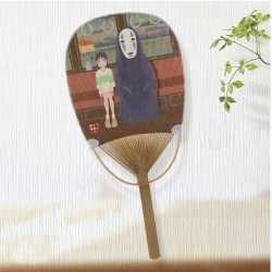 VOYAGE DE CHIHIRO - Chihiro & No Face dans train -Eventail 375x175x5mm 2