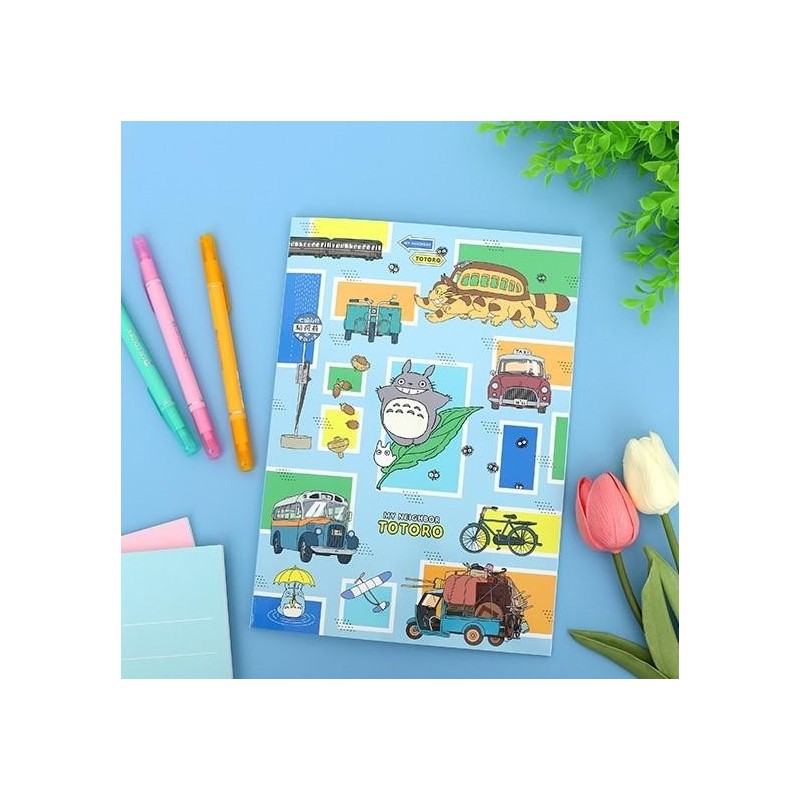 MON VOISIN TOTORO - Véhicules - Carnet de notes 18.2x25.7cm 48p 