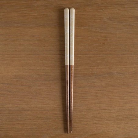 MON VOISIN TOTORO - Esquisses Marron - baguettes Laquées 21cm 