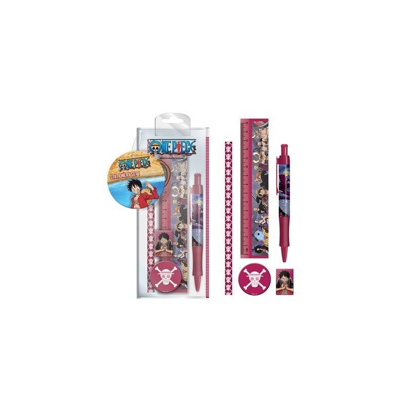 ONE PIECE - Equipage Chapeau de paille - Set papeterie 