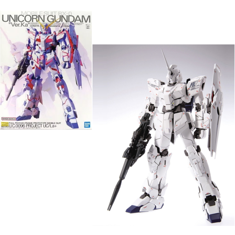 GUNDAM - MG 1/100 Unicorn Gundam Ver. Ka  - Model Kit 