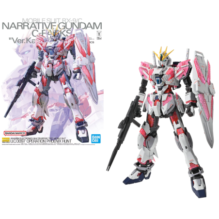 GUNDAM - MG 1/100 Narrative Gundam C-Packs Ver. Ka - Model Kit 