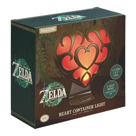 LA LEGENDE DE ZELDA - Coeur - Lampe 25cm 