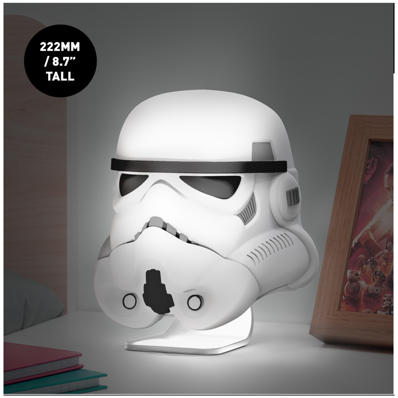 STAR WARS - Casque de Stormtrooper - Lampe 19cm 