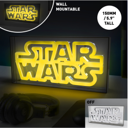 STAR WARS - Logo - Lampe Led Neon 15.5x30.5cm 2