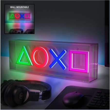 PLAYSTATION - Lampe Led Neon 9.96x29.8cm 