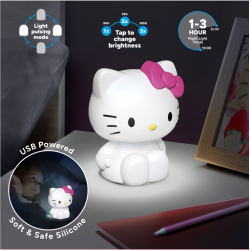 HELLO KITTY - Lampe en Silicone Rechargeable 18cm 2
