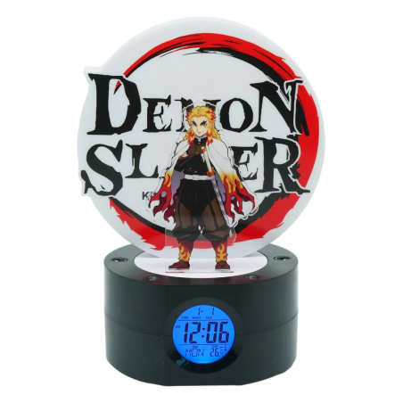 DEMON SLAYER - Rengoku - Réveil Lumineux LED - 20 cm 