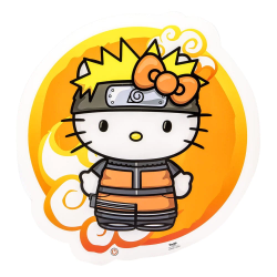 NARUTO x HELLO KITTY - Neon Mural Led - 30 cm 2