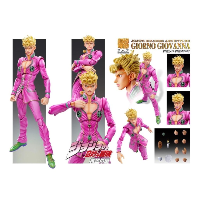 JOJO PART 5 - Giorno Giovanna - Figurine Chozokado 15cm 