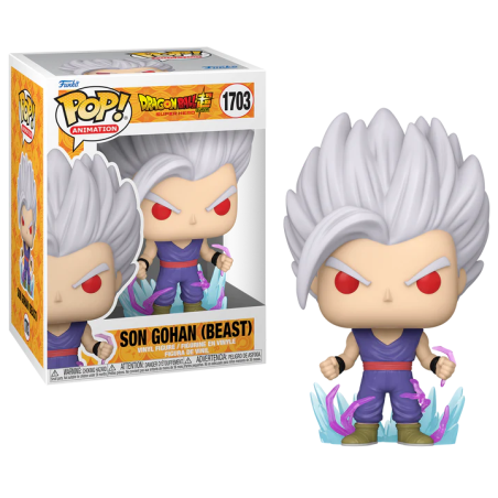 DBS SUPER HERO - POP Animation N° 1703 - Gohan Beast avec Chase (GITD) 