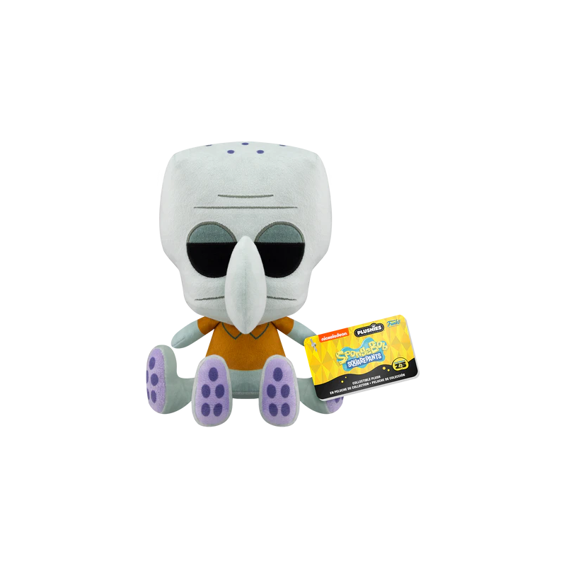 BOB L'EPONGE - Funko Peluche 18cm - Carlo Tentacule 