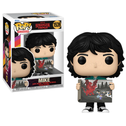 STRANGER THINGS - POP TV NÂ° 1539 - Mike avec Peinture de Will 2