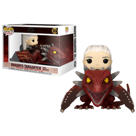HOUSE OF THE DRAGON - POP Ride DLX N° 124 - Rhaenys avec Meleys 