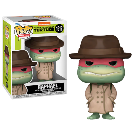 LES TORTUES NINJAS - POP Movie N° 1612 - Raphael avec veste & Chapeau 